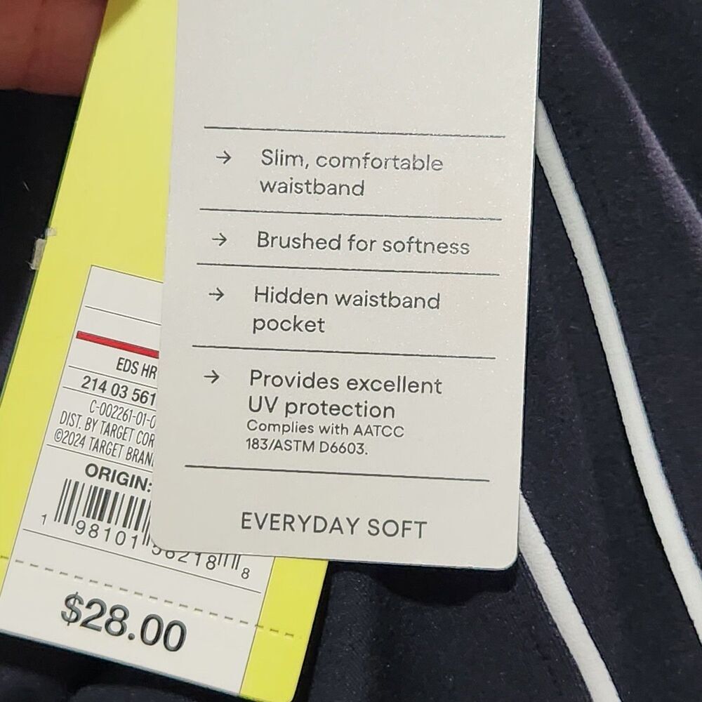 Who What Wear Blue Top And Black Leggings Size XS 2Pcs!! - Picture 11 of 11